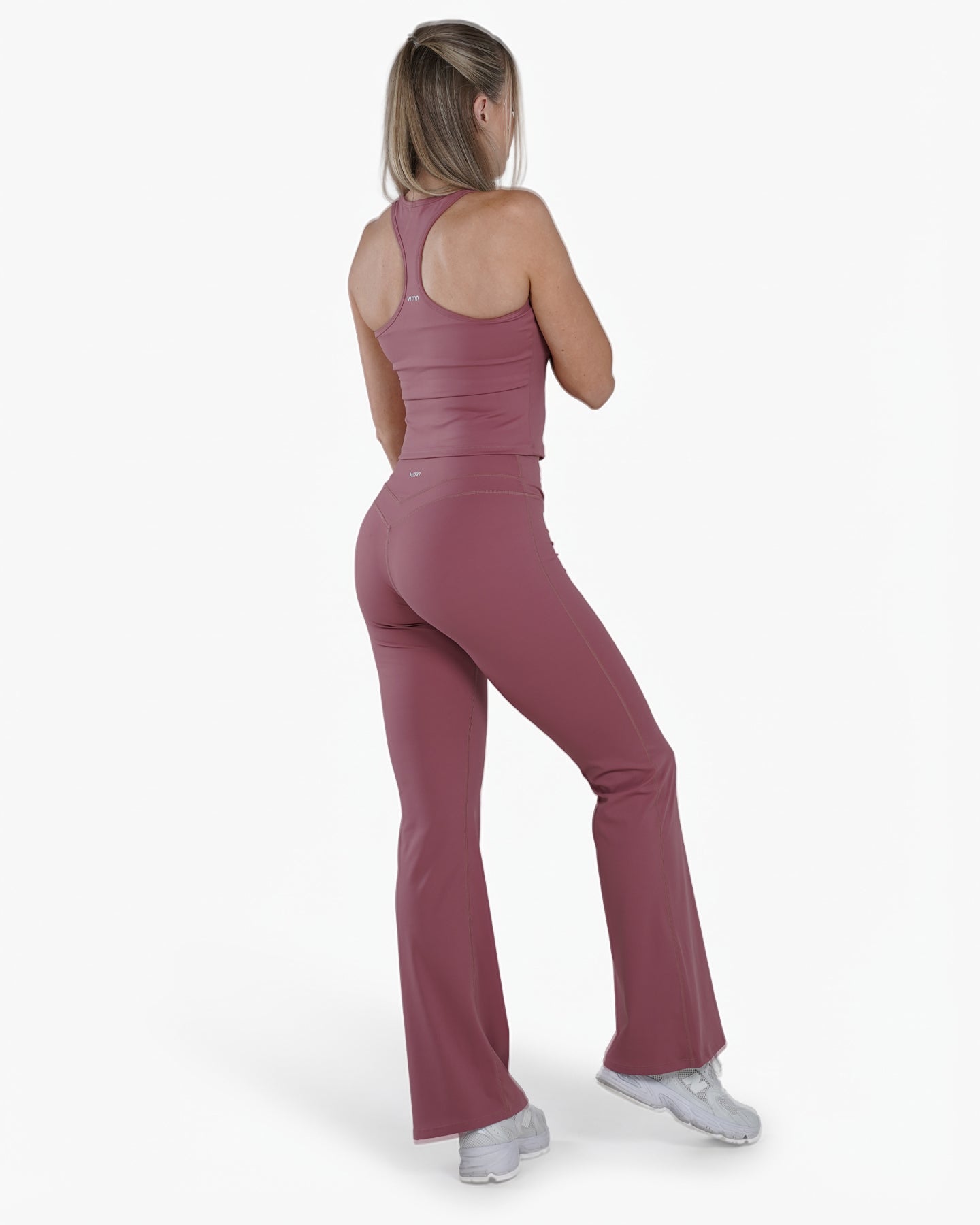 EveryMove™ V-Waist Flared Leggings | Dusty Pink