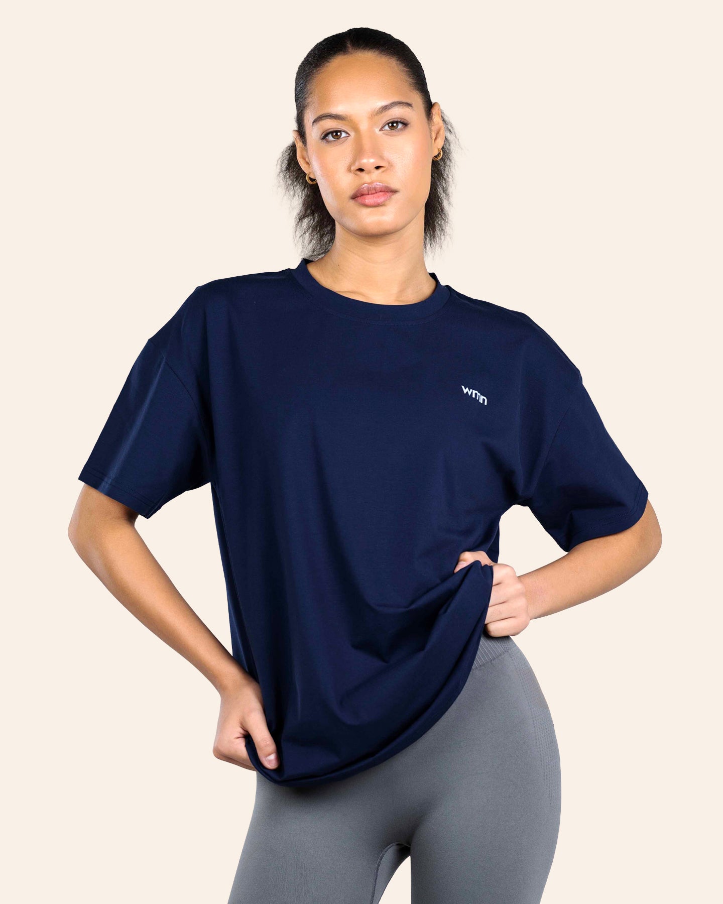 Model is 5'9" (175 cm) tall and wears size S.