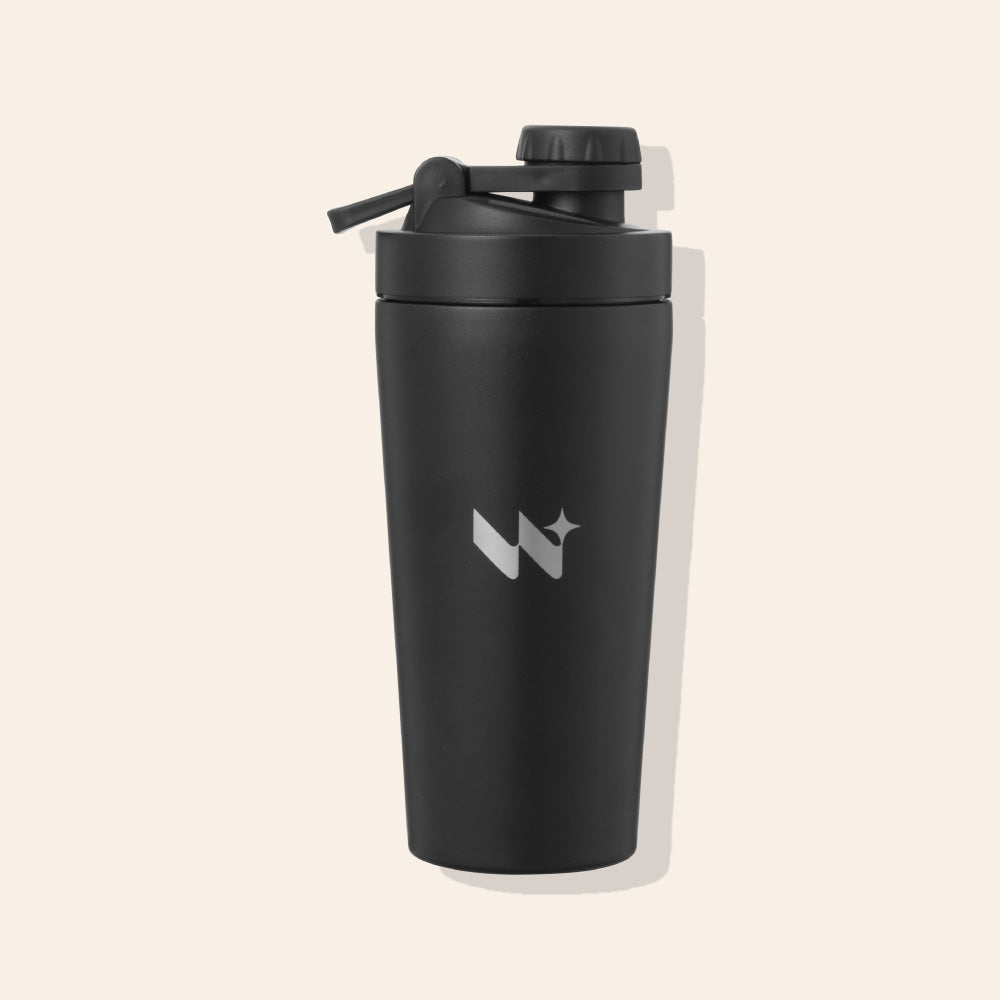 Metal Protein Shaker | Matte Black