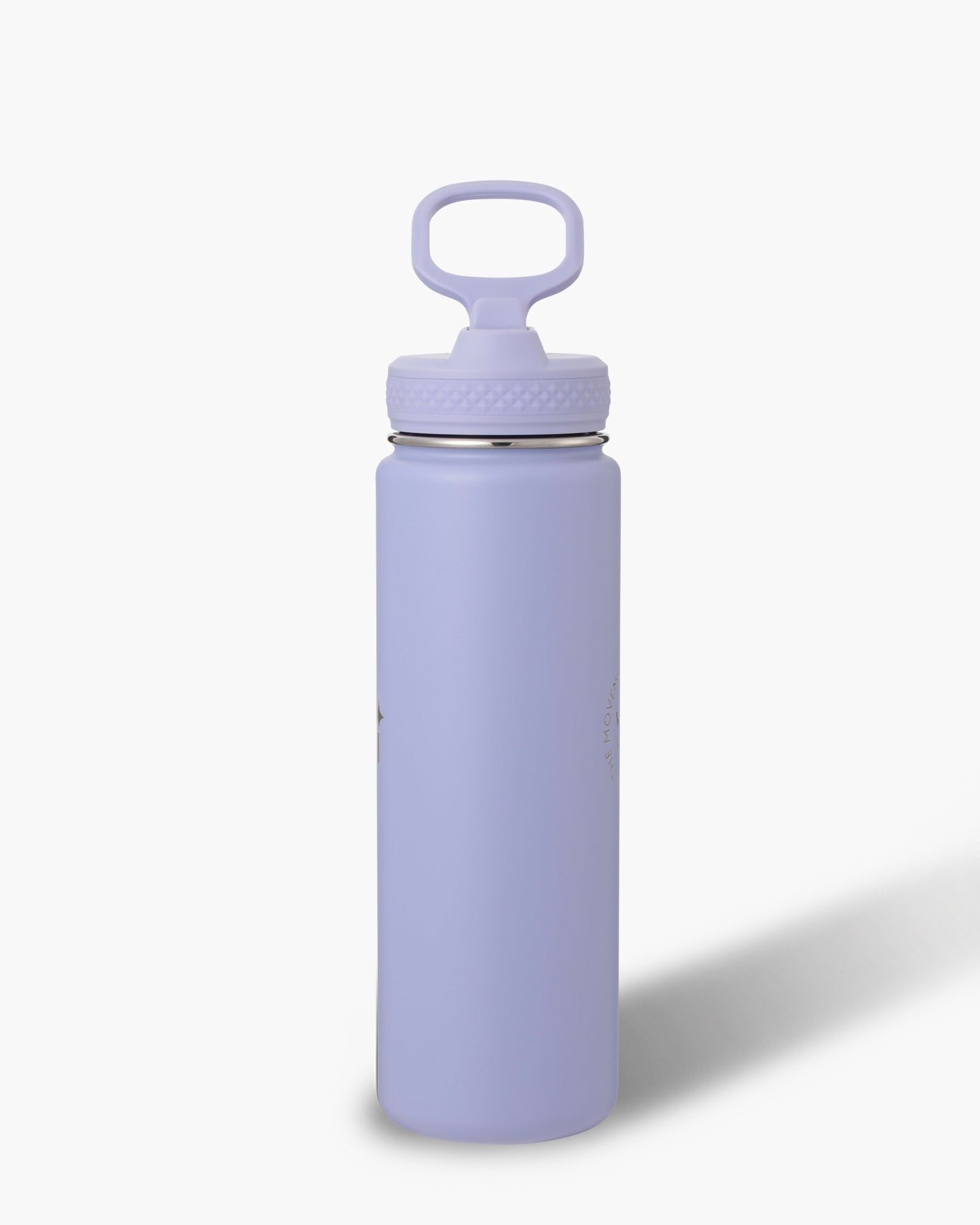 Insulated Straw Water Bottle 700ml | Purple