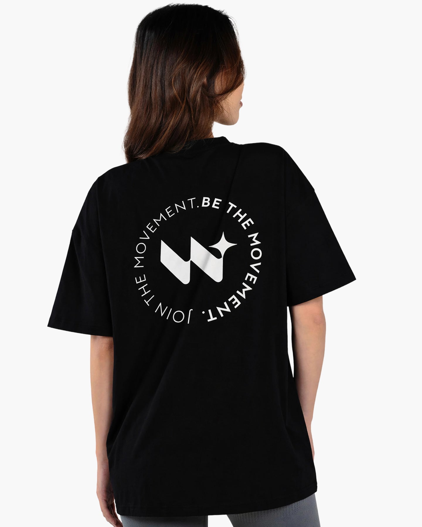 JTM Graphic Oversized T-shirt | Black