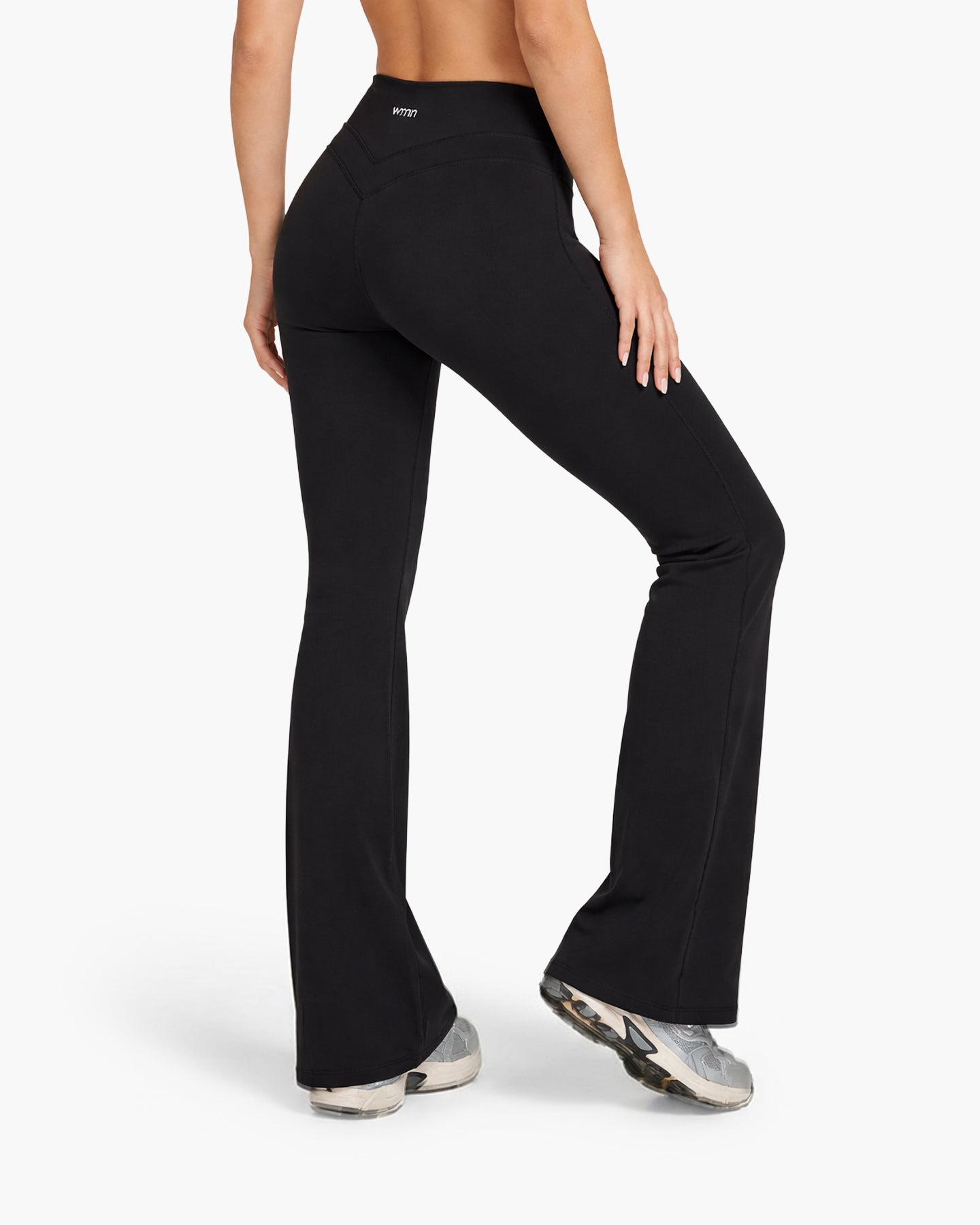 EveryMove™ V-Waist Flared Leggings | Jet Black