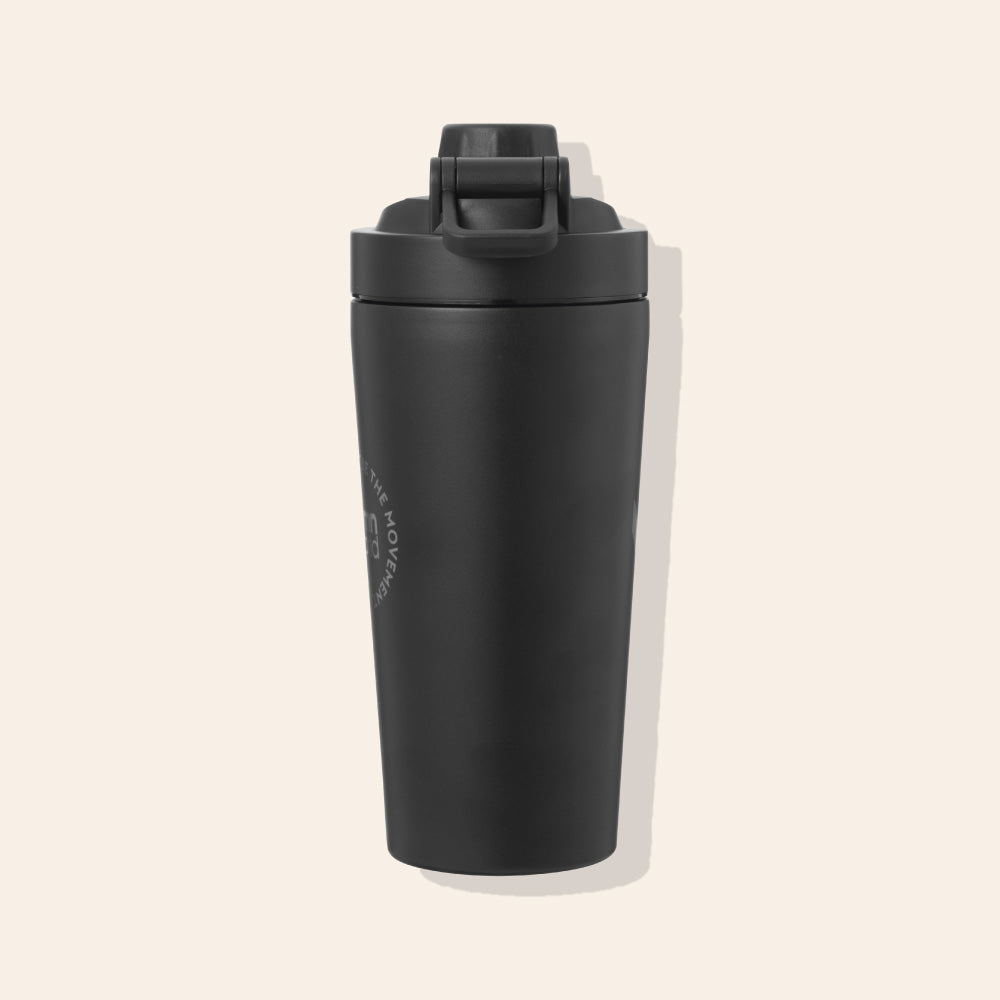 Metal Protein Shaker | Matte Black